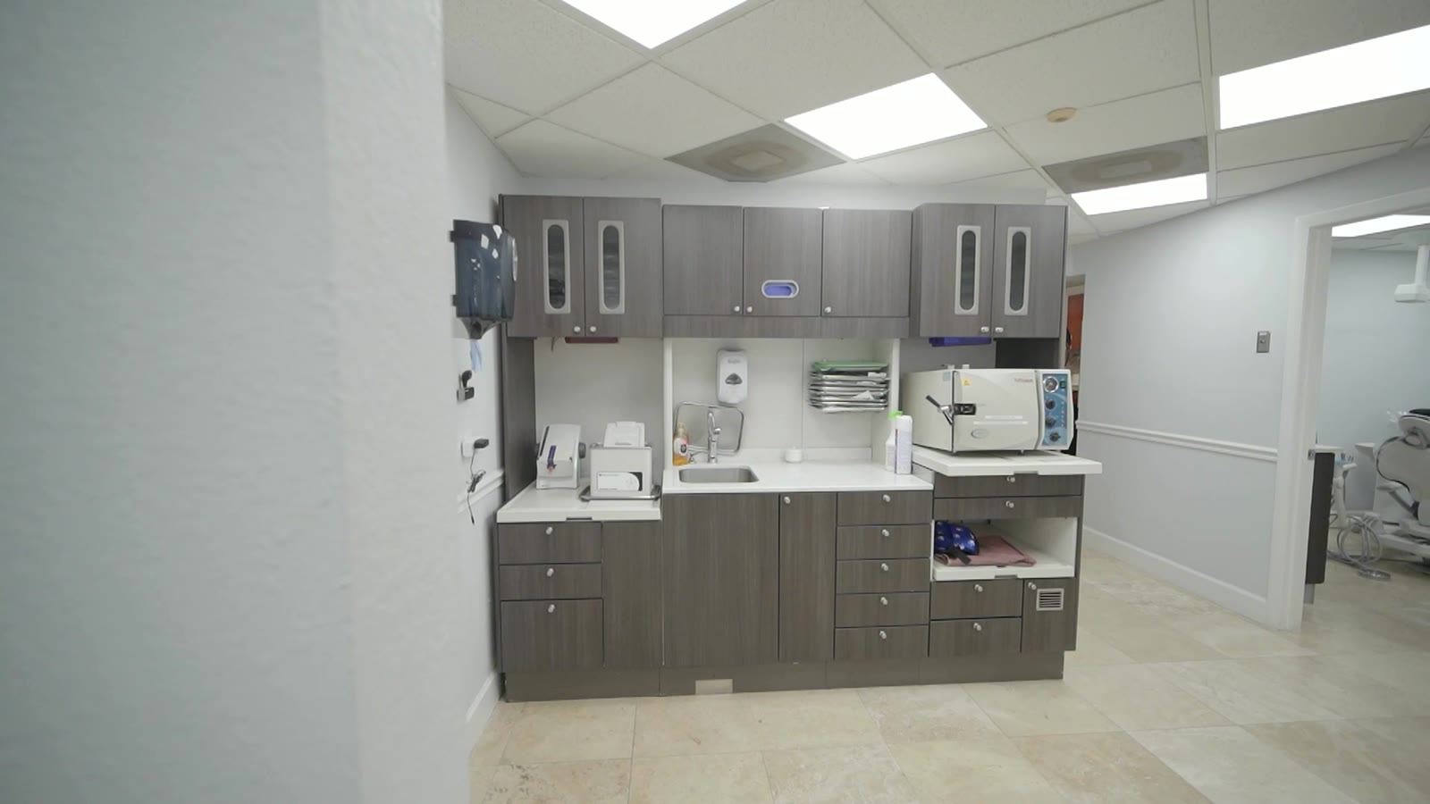 Sterilization center at Perez Dental Group